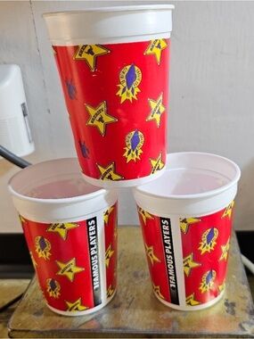 1995 Disney/Pixar Toy Story Set Of 3 Cups